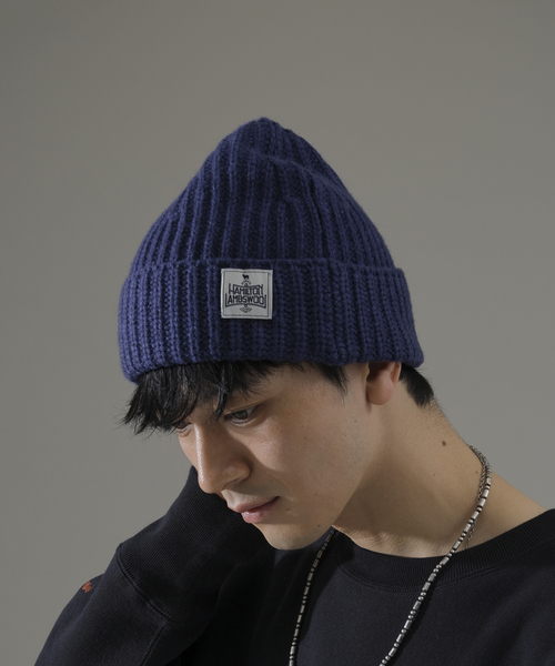 JOURNAL STANDARD relume（ジャーナルスタンダード　レリューム）の「HAMILTON WOOL ニットキャップ（ニットキャップ/ビーニー・メンズ・ブラック/グレー/ネイビー・FREE）」の14枚目の写真