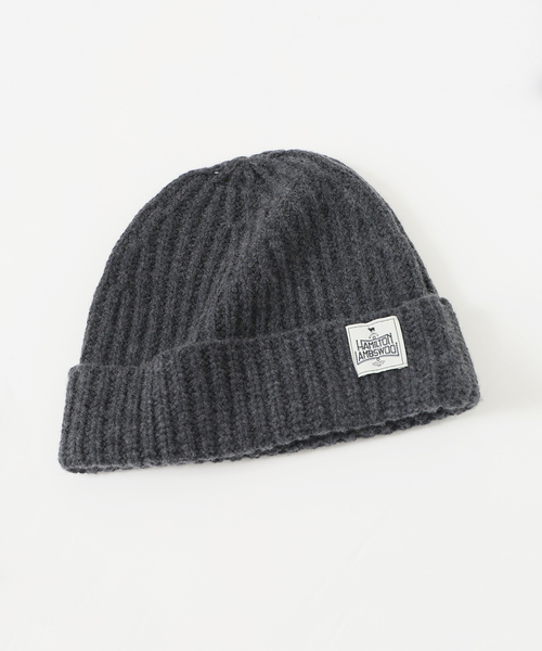 JOURNAL STANDARD relume（ジャーナルスタンダード　レリューム）の「HAMILTON WOOL ニットキャップ（ニットキャップ/ビーニー・メンズ・ブラック/グレー/ネイビー・FREE）」の17枚目の写真