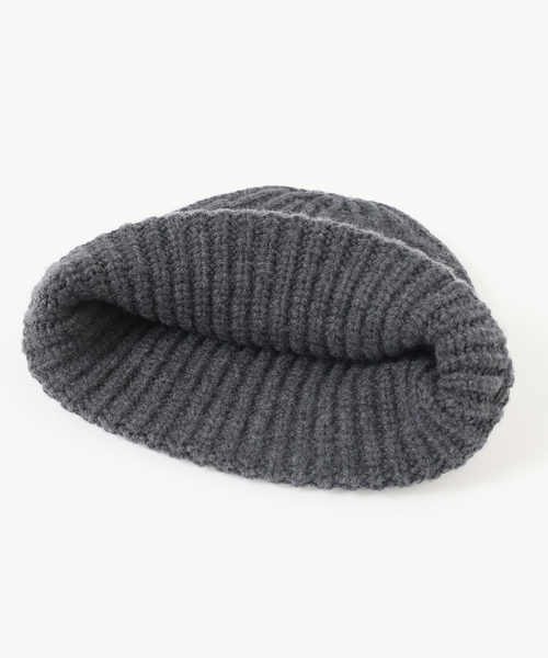 JOURNAL STANDARD relume（ジャーナルスタンダード　レリューム）の「HAMILTON WOOL ニットキャップ（ニットキャップ/ビーニー・メンズ・ブラック/グレー/ネイビー・FREE）」の18枚目の写真