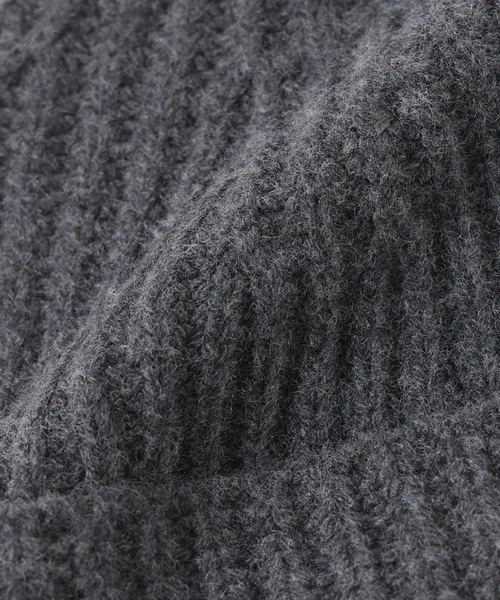 JOURNAL STANDARD relume（ジャーナルスタンダード　レリューム）の「HAMILTON WOOL ニットキャップ（ニットキャップ/ビーニー・メンズ・ブラック/グレー/ネイビー・FREE）」の21枚目の写真
