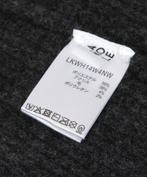 LAKOLE(ラコレ)の「リボンニットワッチ / 149308(ニットキャップ/ビーニー・レディース・ブラウン/ライトグレー/ブラック・FREE)」の12枚目の写真