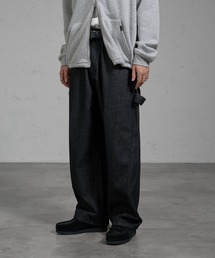 kutir | CURVED PAINTER WIDE DENIM PANTS／カーブペインターワイドデニムパンツ(デニムパンツ)