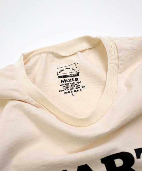MIXTA（ミクスタ）の「[Mixta] mens / MIXTIGER（Tシャツ/カットソー・メンズ・ブラック/ナチュラル・L/M）」の16枚目の写真