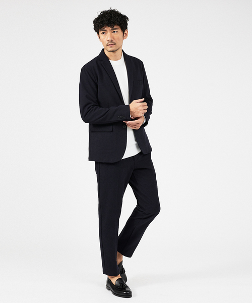 ABAHOUSE GRAY(アバハウスグレイ)の「【セットアップ対応】カシミヤタッチ ピーチ起毛 ストレッチ スラックスパンツ(スラックス・メンズ・ブラック/ネイビー/グレー/グレイッシュベージュ・44/50/48/46)」の13枚目の写真