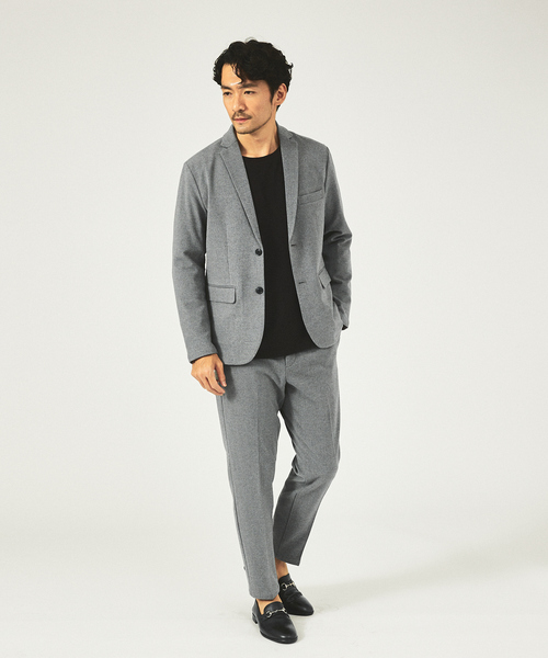 ABAHOUSE GRAY(アバハウスグレイ)の「【セットアップ対応】カシミヤタッチ ピーチ起毛 ストレッチ スラックスパンツ(スラックス・メンズ・ブラック/ネイビー/グレー/グレイッシュベージュ・44/50/48/46)」の16枚目の写真