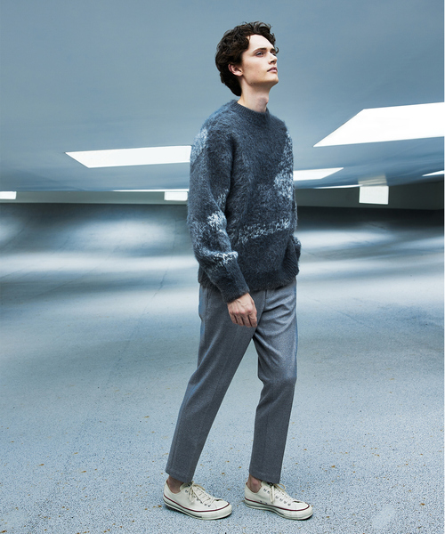 ABAHOUSE GRAY(アバハウスグレイ)の「【セットアップ対応】カシミヤタッチ ピーチ起毛 ストレッチ スラックスパンツ(スラックス・メンズ・ブラック/ネイビー/グレー/グレイッシュベージュ・44/50/48/46)」の19枚目の写真