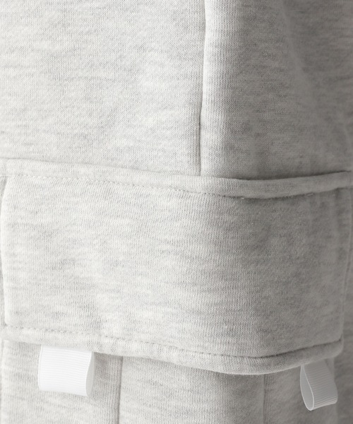 DISCUS（ディスカス）の「【DISCUS/ディスカス】ヘビーウエイトコットン/スウェットイージーカーゴパンツ（スウェットパンツ・メンズ・オフホワイト/ブラック・FREE）」の22枚目の写真