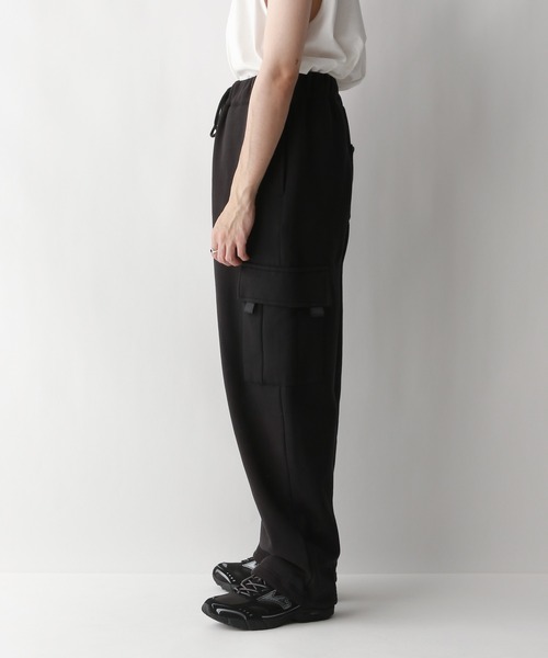 DISCUS（ディスカス）の「【DISCUS/ディスカス】ヘビーウエイトコットン/スウェットイージーカーゴパンツ（スウェットパンツ・メンズ・オフホワイト/ブラック・FREE）」の11枚目の写真