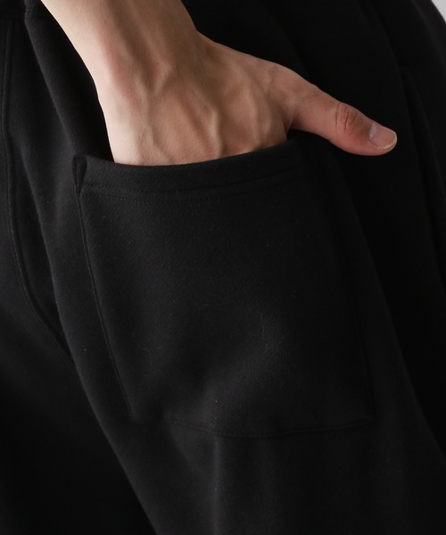 DISCUS（ディスカス）の「【DISCUS/ディスカス】ヘビーウエイトコットン/スウェットイージーカーゴパンツ（スウェットパンツ・メンズ・オフホワイト/ブラック・FREE）」の14枚目の写真