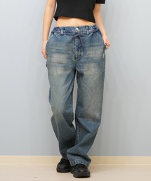 ELEMENT/エレメント ワイドデニムパンツ ユニセックス BF023-707