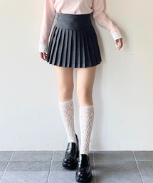 ロー切替ミニプリーツスカパン