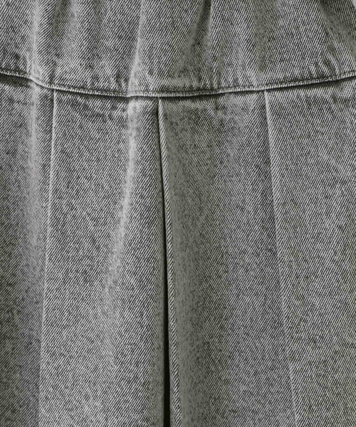 repipi armario（レピピ アルマリオ）の「デニムプリーツスカート（デニムスカート・キッズ・グレー/ブラック/ブルー・SMALL/LARGE/MEDIUM）」の17枚目の写真