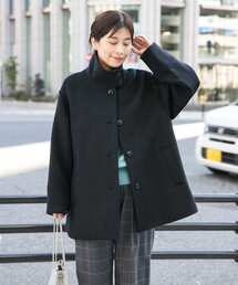 URBAN RESEARCH DOORS | スタンドカラーショートコート(その他アウター)