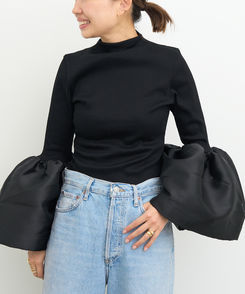 【MARQUES ALMEIDA/マルケスアルメイダ】PUFF SLEEVES TOPS(Tシャツ/カットソー)|Deuxieme Classe(ドゥーズィエムクラス)