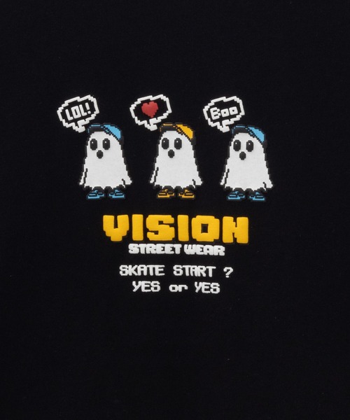 VISION STREET WEAR(ヴィジョンストリートウェア)の「【VISION STREET WEAR 】ゴースト長袖Tシャツ(Tシャツ/カットソー・メンズ・ホワイト系2/ホワイト系1/ブラック系2/ライトグレー系1/ライトグレー系2/ブラック系1・L/M)」の15枚目の写真