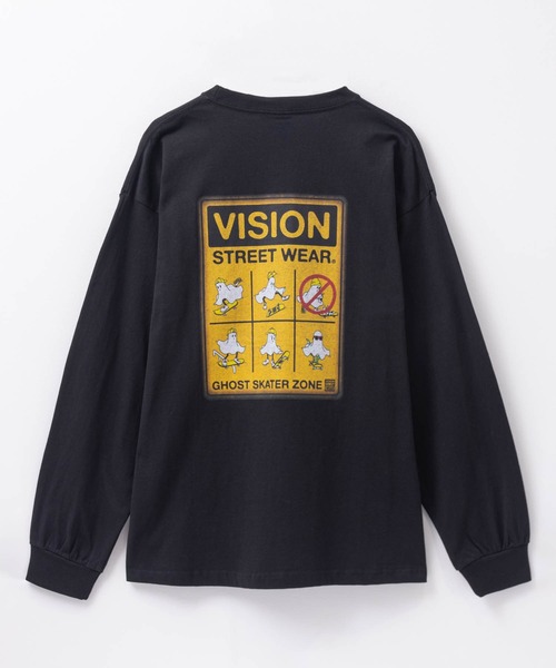 VISION STREET WEAR(ヴィジョンストリートウェア)の「【VISION STREET WEAR 】ゴースト長袖Tシャツ(Tシャツ/カットソー・メンズ・ホワイト系2/ホワイト系1/ブラック系2/ライトグレー系1/ライトグレー系2/ブラック系1・L/M)」の18枚目の写真