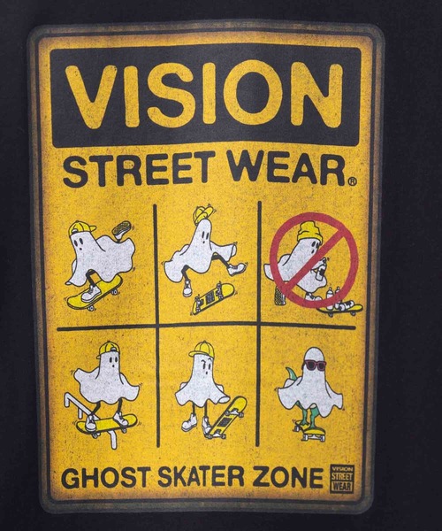 VISION STREET WEAR(ヴィジョンストリートウェア)の「【VISION STREET WEAR 】ゴースト長袖Tシャツ(Tシャツ/カットソー・メンズ・ホワイト系2/ホワイト系1/ブラック系2/ライトグレー系1/ライトグレー系2/ブラック系1・L/M)」の20枚目の写真