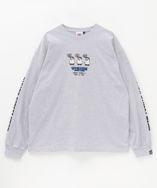 VISION STREET WEAR(ヴィジョンストリートウェア)の「【VISION STREET WEAR 】ゴースト長袖Tシャツ(Tシャツ/カットソー・メンズ・ホワイト系2/ホワイト系1/ブラック系2/ライトグレー系1/ライトグレー系2/ブラック系1・L/M)」の21枚目の写真