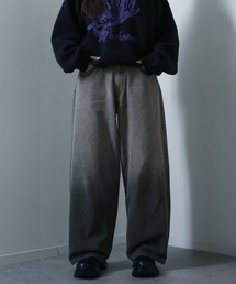 Nilway（ニルウェイ）の「ケミカル ヴィンテージ メイク スラブバギー グランジ デニムパンツ（デニムパンツ）」