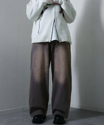 NILWAY | ケミカル ヴィンテージ メイク スラブバギー グランジ デニムパンツ(デニムパンツ)