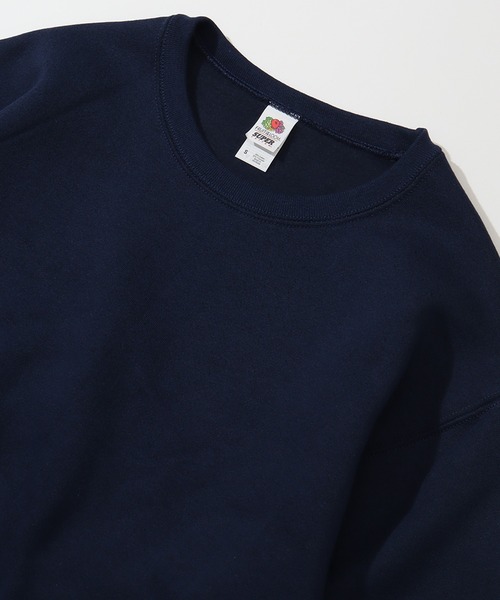 FRUIT OF THE LOOM(フルーツオブザルーム)の「【FRUIT OF THE LOOM/フルーツオブザルーム】SUPER COTTON SWEAT SHIRT/スーパーコットン クルーネック スウェット(スウェット・メンズ・ブラック/ネイビー/杢グレー・XL/L/M/S)」の13枚目の写真
