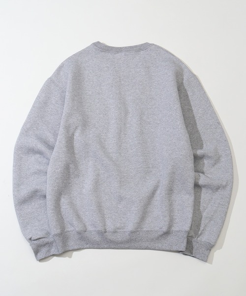 FRUIT OF THE LOOM(フルーツオブザルーム)の「【FRUIT OF THE LOOM/フルーツオブザルーム】SUPER COTTON SWEAT SHIRT/スーパーコットン クルーネック スウェット(スウェット・メンズ・ブラック/ネイビー/杢グレー・XL/L/M/S)」の10枚目の写真