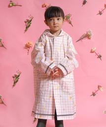 Marni レザートリミング ギンガムチェック レインコート Marni レザートリミング ギンガムチェック レインコート