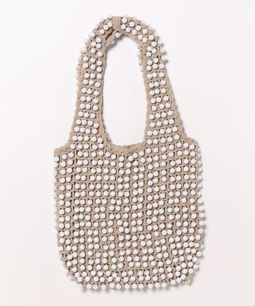 INED(イネド)の「PERLA バッグ《Vintage century》(ショルダーバッグ・レディース・ベージュ・フリー)」の5枚目の写真