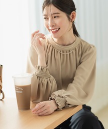 CELEN（セレン）の「【オフィスカジュアル 洗濯可】バルーン袖とろみブラウス 長袖（シャツ/ブラウス）」