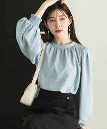 CELEN | 《2025新作》【オフィスカジュアル/洗える】バルーン袖とろみブラウス 長袖(シャツ/ブラウス)