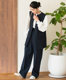 CELEN（セレン）の「【オフィスカジュアル/洗濯可】バルーン袖とろみブラウス 長袖（シャツ/ブラウス）」