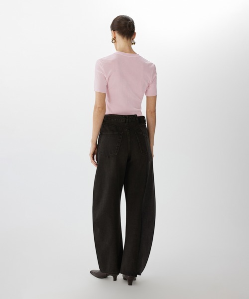 JNBY（ジェーエヌビーワイ）の「Mono Remake Jeans / リメイクジーンズ（デニムパンツ・レディース・ブルー/ブラック・36/38/40）」の7枚目の写真