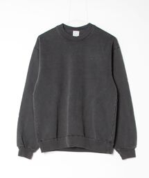 【MINE】マイン PIGMENT DYE/GARAMENT DYE SWEAT CREW NECK 14OZ