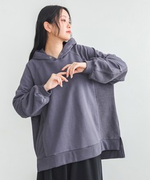 裏毛切替パーカー