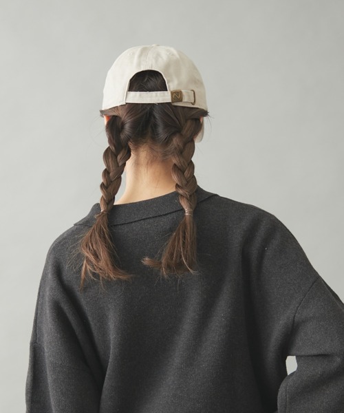 GEVACO（ゲバコ）の「【GEVACO】チェーン刺繍ロゴキャップ（キャップ・レディース・ベージュ/ブルー/ネイビー・ONE SIZE）」の15枚目の写真