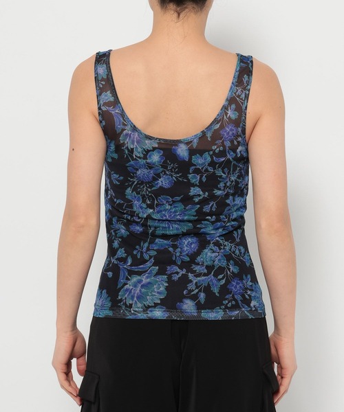 HARE(ハレ)の「フラワーガラレイヤードタンク(HARE)(タンクトップ・レディース・ブラック/ホワイト・FREE)」の14枚目の写真