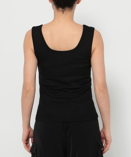 HARE(ハレ)の「フラワーガラレイヤードタンク(HARE)(タンクトップ・レディース・ブラック/ホワイト・FREE)」の16枚目の写真