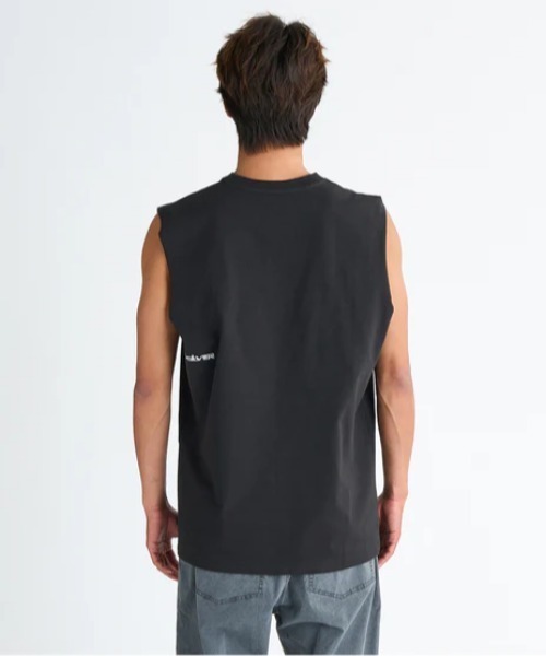 Quiksilver（クイックシルバー）の「GRADIENT SLY /クイックシルバーロゴプリントタンクトップ（タンクトップ・メンズ・ブラック/ホワイト/ミント/グリーン・X-LARGE/MEDIUM/LARGE）」の10枚目の写真