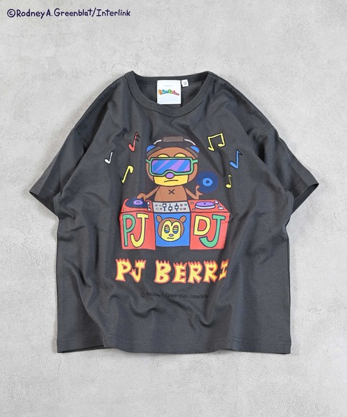 MARKEY'S(マーキーズ)の「【パラッパラッパー】別注 プリントTee(Tシャツ/カットソー・キッズ・オフホワイト/ブルー/チャコール・80/90/95/100/110/120/130/140/150)」の4枚目の写真