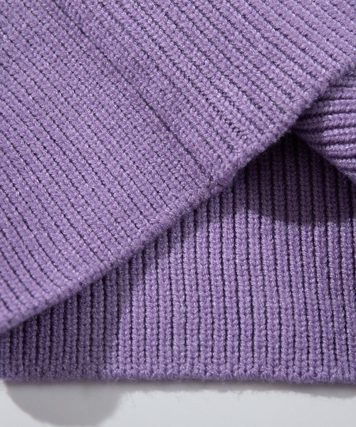 HOOK（フック）の「【HOOK】for　girls　ハートワッペンチェック柄ニットベスト（ベスト・レディース・ライトベージュ/ブラック・LARGE/MEDIUM/SMALL）」の12枚目の写真