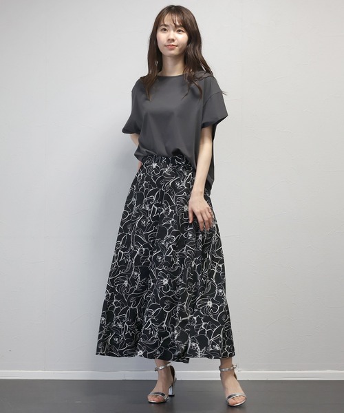 ⭐︎いちたろう⭐︎新品♡PLST♡レーヨンブレンドシアープリーツスカート PLST(プラステ)公式 | レーヨンブレンドシアープリーツスカート