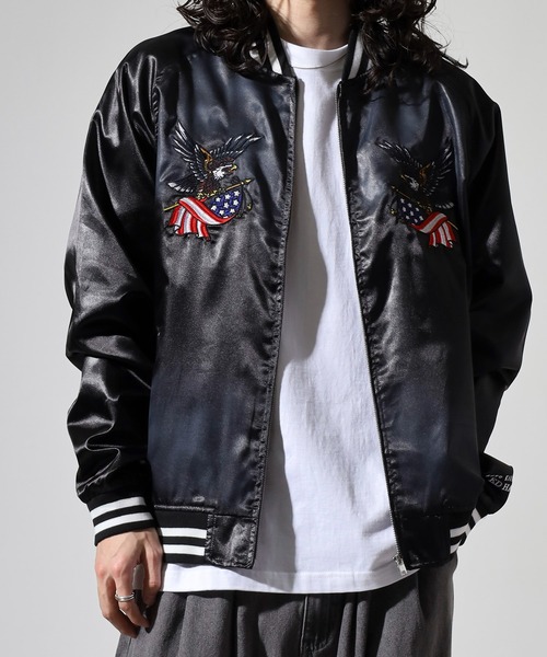 FUNALIVE(ファンアライブ)の「WS select ED HARDY スカジャン(その他アウター・メンズ・ブラック系1/ブラック系/ブラック・L/XL/M)」の15枚目の写真