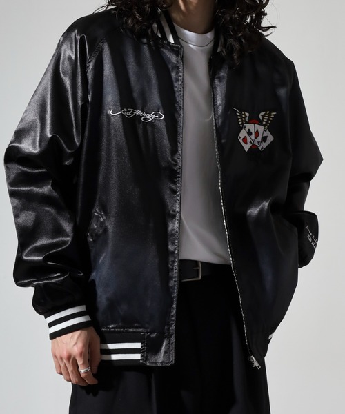FUNALIVE(ファンアライブ)の「WS select ED HARDY スカジャン(その他アウター・メンズ・ブラック系1/ブラック系/ブラック・L/XL/M)」の9枚目の写真