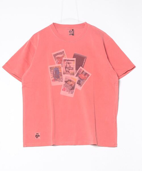 CHUMS（チャムス）の「【CHUMS】 かせきさいだぁ Instant Photo T-Shirt カセキサイダァインスタントフォトティーシャツ（Tシャツ/カットソー・メンズ・ホワイト/レッド/ブルー・LARGE/MEDIUM/X-LARGE）」の10枚目の写真