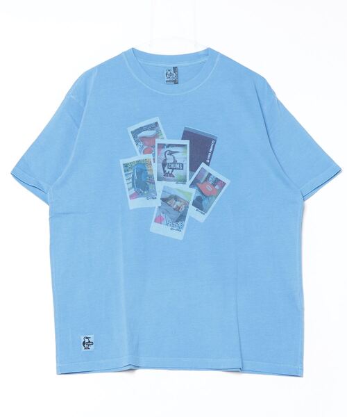 CHUMS（チャムス）の「【CHUMS】 かせきさいだぁ Instant Photo T-Shirt カセキサイダァインスタントフォトティーシャツ（Tシャツ/カットソー・メンズ・ホワイト/レッド/ブルー・LARGE/MEDIUM/X-LARGE）」の9枚目の写真