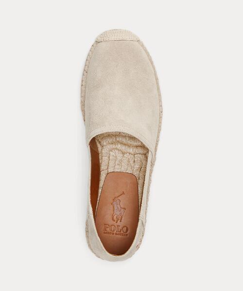 【Ralph Lauren】エスパドリーユ - 爽やかで快適な夏の定番 セール】Cevio スエード エスパドリーユ（スリッポン）｜POLO