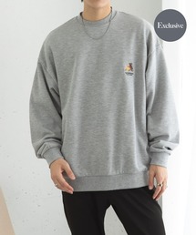『別注』TeddyBear×SENSE OF PLACE　クルーネックスウェット