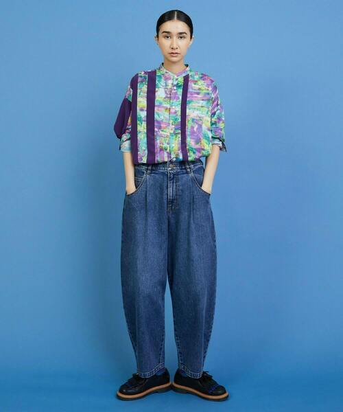 FRAPBOIS（フラボア）の「カーブデニム２ パンツ（その他パンツ・レディース・ブラック/ブルー・1/2/3/0）」の14枚目の写真