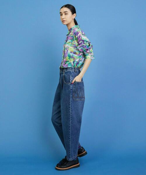 FRAPBOIS（フラボア）の「カーブデニム２ パンツ（その他パンツ・レディース・ブラック/ブルー・1/2/3/0）」の15枚目の写真