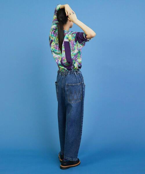 FRAPBOIS（フラボア）の「カーブデニム２ パンツ（その他パンツ・レディース・ブラック/ブルー・1/2/3/0）」の16枚目の写真